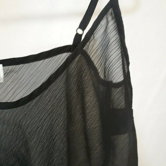 Med spagehtti strap Michael Kors black shear Top - Picture 7 of 7